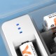 AA / AAA Battery Storage Case With Battery Tester