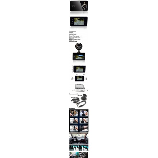 Car Video Camera K6000