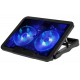 Laptop Height Adjustable Cooling Pad [2 Fans] 
