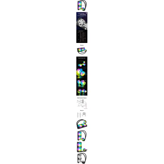 Coolmoon RGB CPU Liquid Cooler