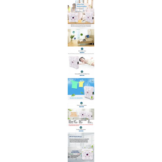 Electronic Silica Gels Dehumidifier