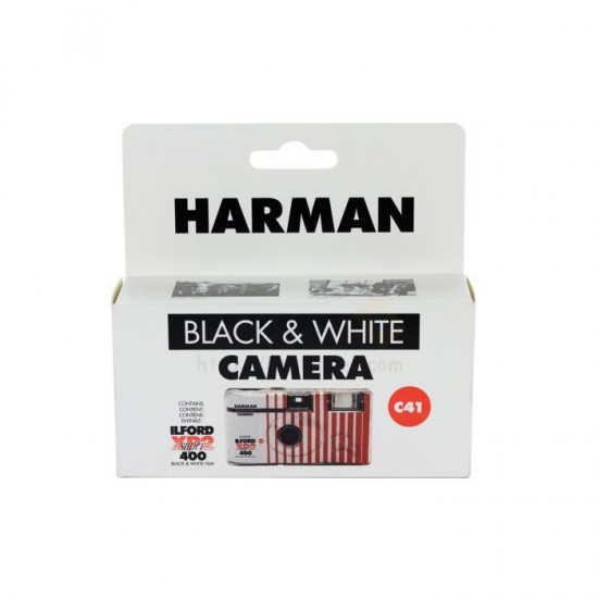 Harman Ilford XP2 Super Disposable Film Camera [B&W 27 Exp]