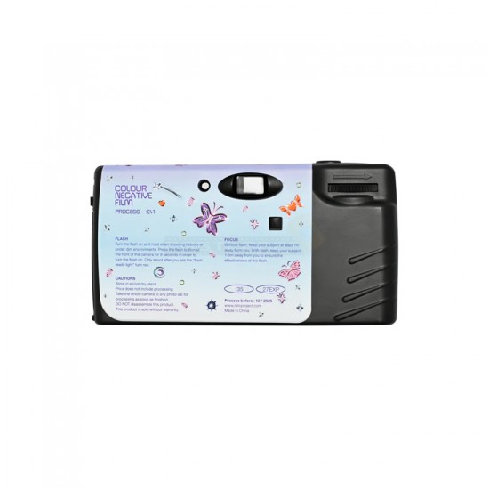 Reto Retocolor Bling-Bling Disposable Camera With Pre-Exposed Patterns [27 Exp]