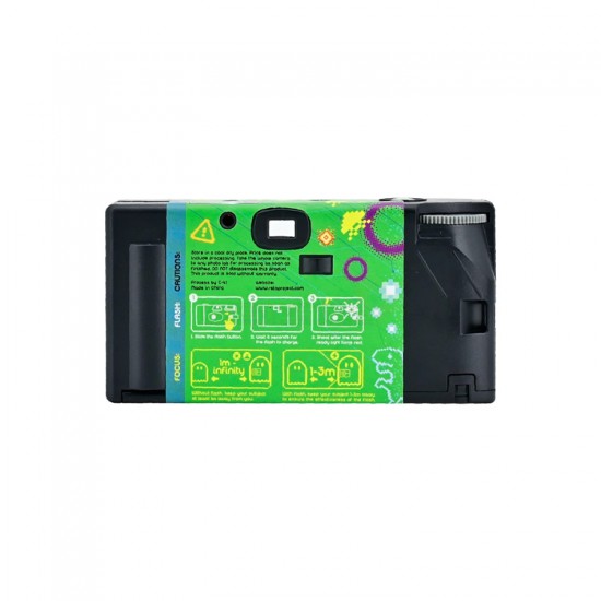 Reto Retocolor Pixelate Disposable Camera With Pre-Exposed Patterns [27 Exp]