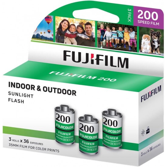 Fujifilm 200 35mm Film [36 Exp]