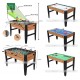6 In 1 Game Table - Soccer, Pool, Tennis, Air Hockey, BasketBall, Bean Bag