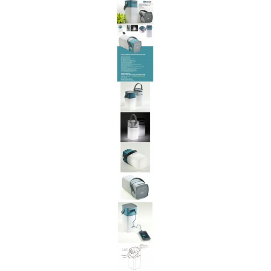 Highstar Icamp Bluetooth Handfree Speaker With Lamp