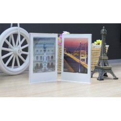 Acrylic Mini Photo Frame Stand [2 Slots]