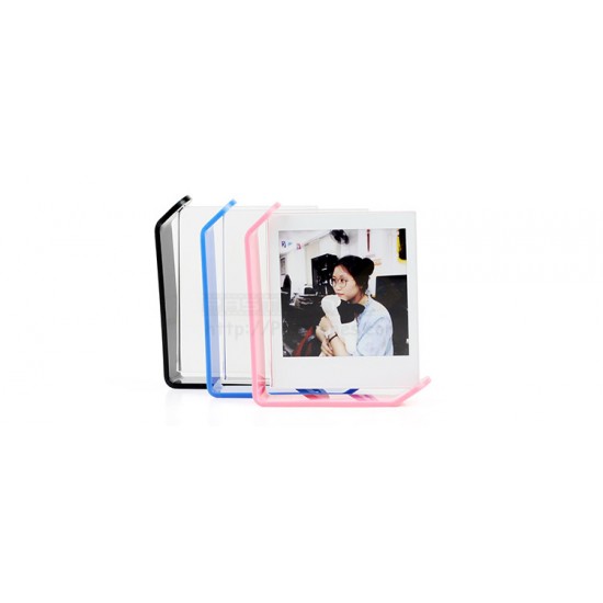Turnable Acrylic Photo Frame Stand For Instax Square Film