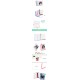 Turnable Acrylic Photo Frame Stand For Instax Square Film