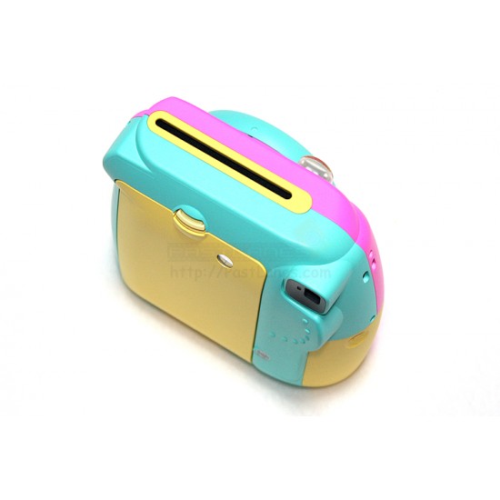 Instax Mini 8 Camera (Pink-Blue-Yellow Mixed)