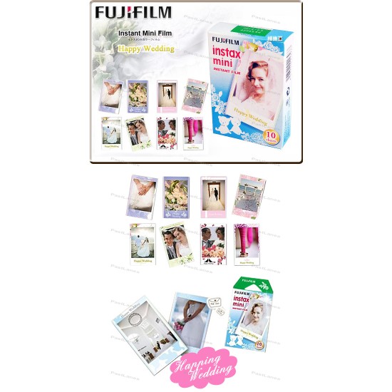 Fujifilm Instax Mini Film (Happy Wedding)
