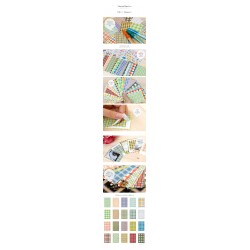 Instax Film Skin Sticker (Fabric) [Mini Film]