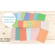 Instax Film Skin Sticker (Retro Color Pattern) [Mini Film]