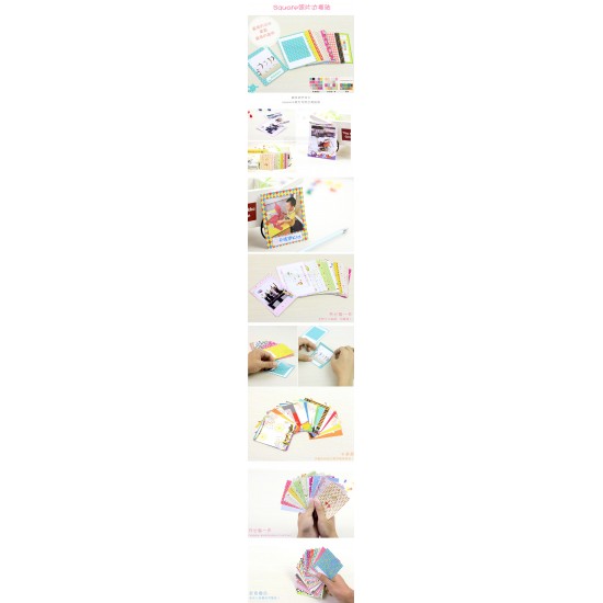 Instax Film Skin Sticker (Happy Every Day) [Square Film]