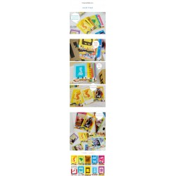 Instax Film Skin Sticker (World Travel) [Mini Film]