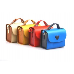 Heart Leather Bag