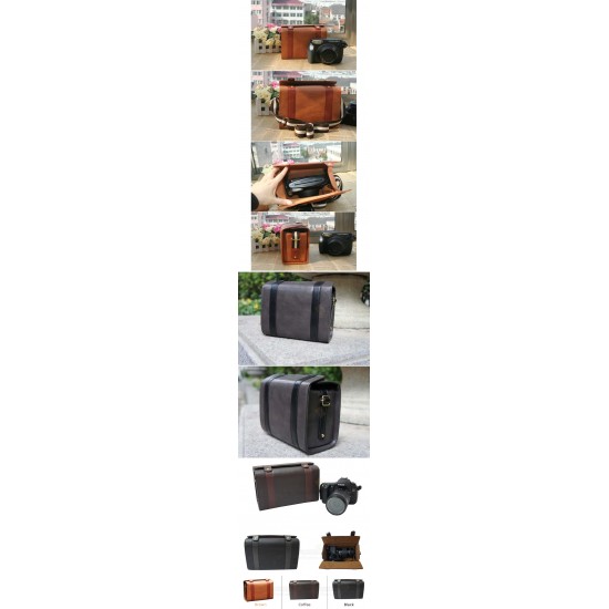 Leather Bag For Instax 210, Instax 300