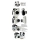 Fujifilm Instax Mini 7S  Camera (Hello Panda Edition)