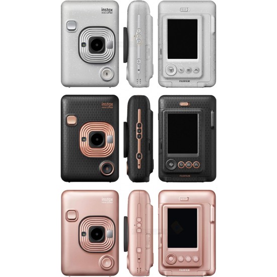 Instax LiPlay Hybrid Camera & Smartphone Photo Printer (Deep Bronze)