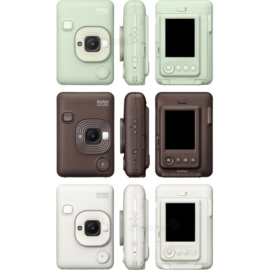 Instax LiPlay Hybrid Camera & Smartphone Photo Printer (Deep Bronze)