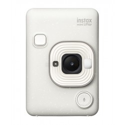 Instax LiPlay Hybrid Camera & Smartphone Photo Printer (Misty White)