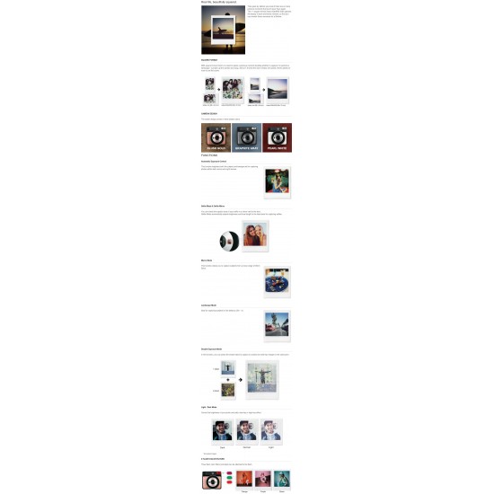 Fujifilm Instax SQUARE SQ6 Instant Camera (Pearl White) +FREE Gift Bundle