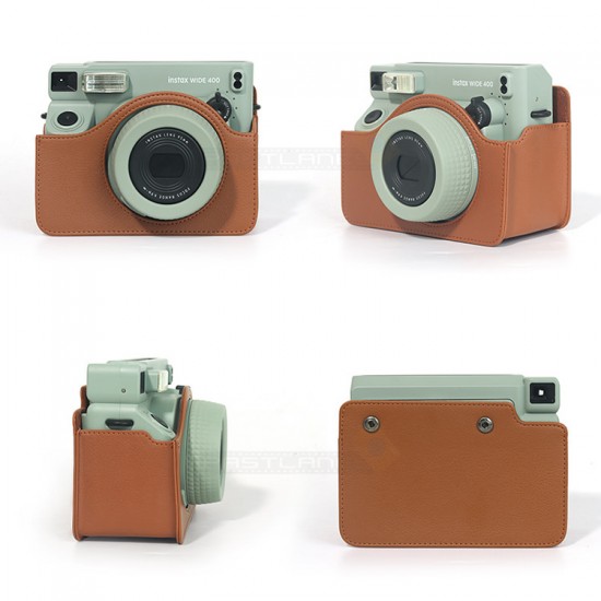 Leather Bag For Instax Wide 400
