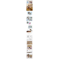 Kraft Scrapbook Album For Instax Mini Film