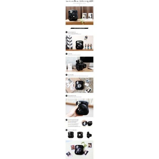 Fujifilm Instax Mini 25 Camera (Black) + Mystery Gift