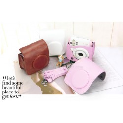 Colourful Fit Leather Bag For Instax Mini 25