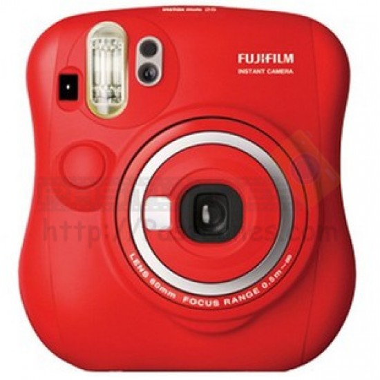 Fujifilm Instax Mini 25 Camera (Red) + Mystery Gift