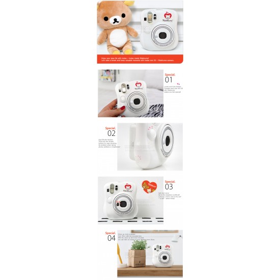 Fujifilm Instax Mini 25 Camera (Rilakkuma White)