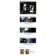 Fujifilm Instax Mini 50S Piano Camera (Black) + Mystery Gift