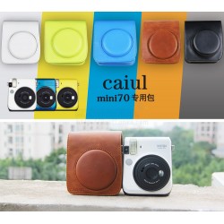 Leather Bag For Instax Mini 70