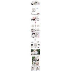 Floral Bag For Instax Mini 8, Mini 8+, Mini 9