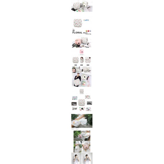 Floral Bag For Instax Mini 8, Mini 8+, Mini 9