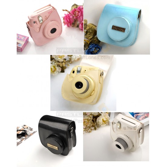 Leather Case For Instax Mini 8, Mini 8+, Mini 9
