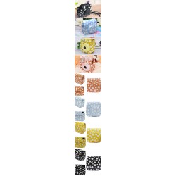Polka Dot Leather Bag For Instax Mini 8, Mini 8+, Mini 9