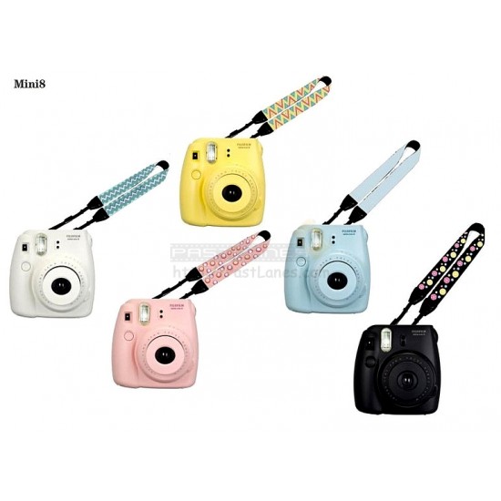 Mini 8 Colour Pattern Neck Strap