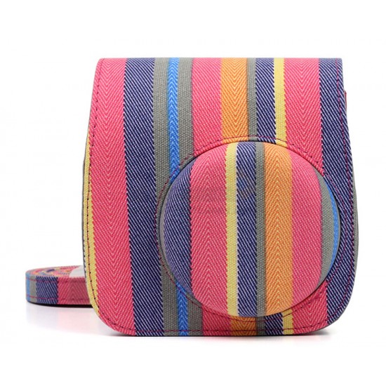 Stripe Bag For Instax Mini 8, Min 8+, Mini 9