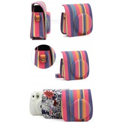Stripe Bag For Instax Mini 8, Min 8+, Mini 9