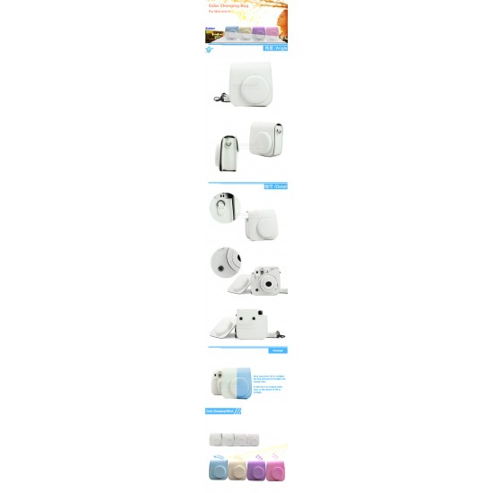 Colour Changing UV Bag For Instax Mini 8, Min 8+, Mini 9