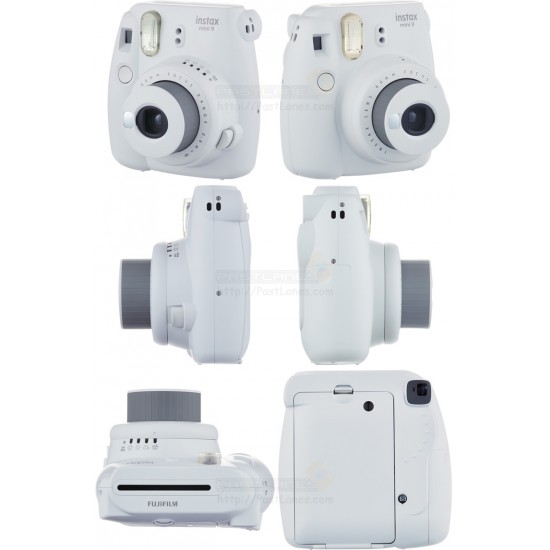 Fujifilm Instax Mini 9 Camera (Smokey White) + Mystery Gift