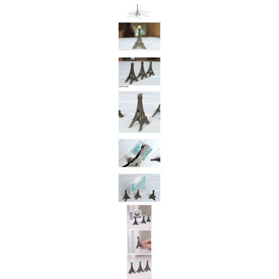 Paris Eiffel Tower Photo Clip Holder Stand