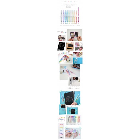 Shavet Pens [10 Colours Set]