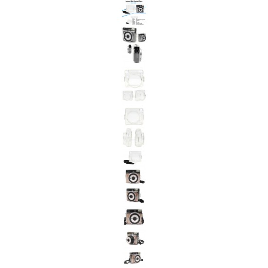 Crystal Case For Instax Square SQ6