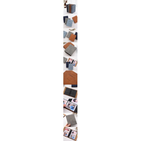 The Moment Retro Leather Album [64 Slots]