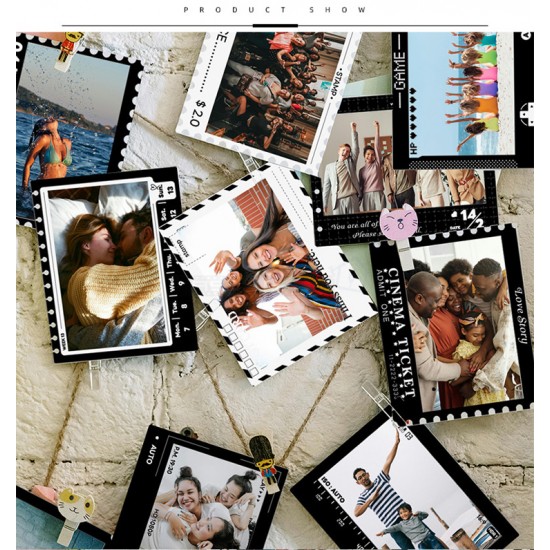 Instax Wide Film Social Series Border Sticker