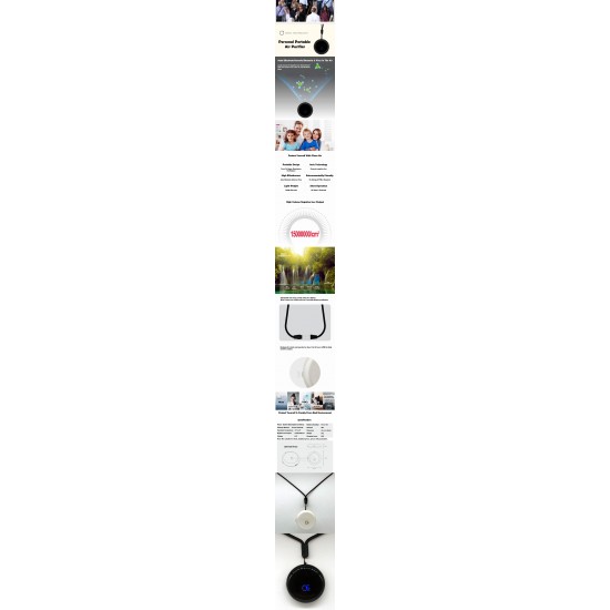 Wearable Ionizer Air Purifier